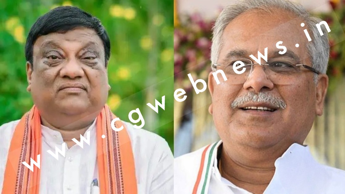 मुख्यमंत्री भूपेश बघेल ने नेता प्रतिपक्ष नारायण चंदेल को लिखा पत्र , की यह मांग