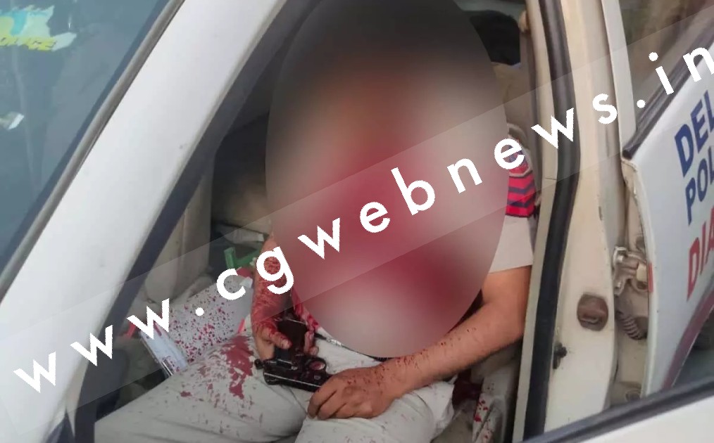 प्रधान आरक्षक ने PCR वैन में सर्विस रिवाल्वर से गोली मार कर की खुदकुशी ,पुलिस जाँच में जुटी