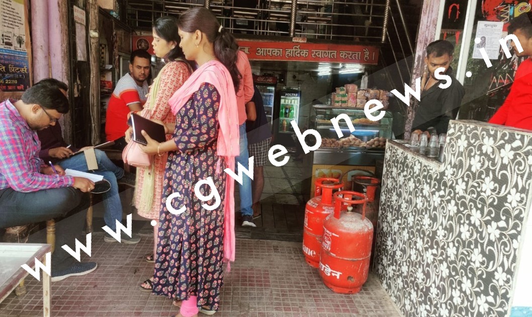 जांजगीर चाम्पा जिले में अब घरेलू गैस सिलेण्डरों का ब्यवसाईक उपयोग करना नही होगा असान