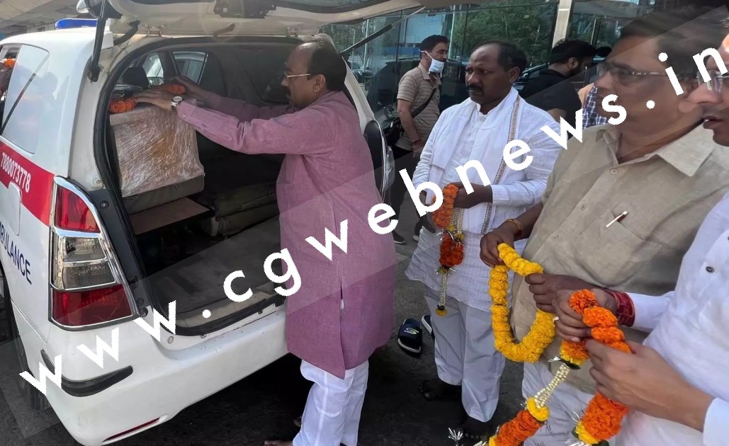 छत्तीसगढ़ - बीजेपी के पूर्व जिला अध्यक्ष का निधन , पार्टी में शोक की लहर