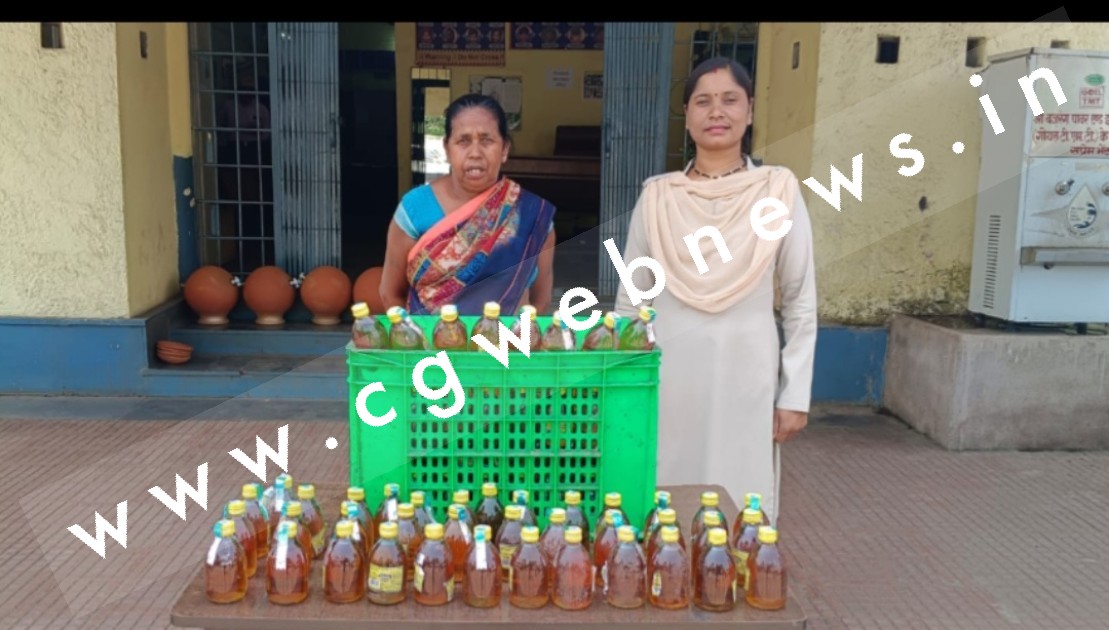 छत्तीसगढ़ - 165 पाव देशी लाल शराब के साथ जानकी बाई गिरफ्तार