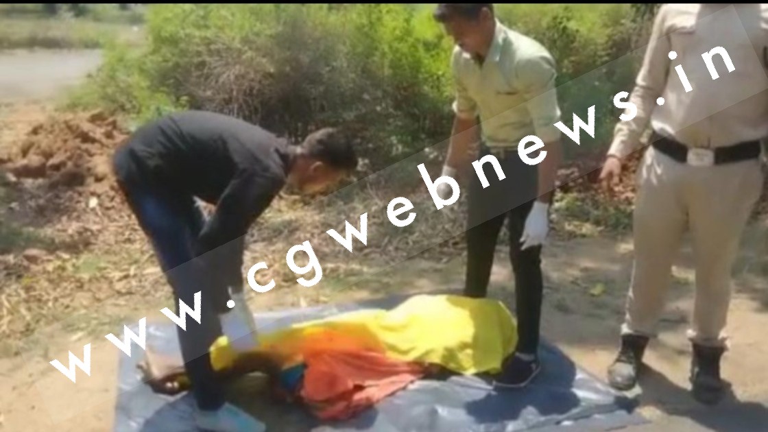 छत्तीसगढ़ - तेज रफ्तार ट्रक ने बाईक सवार माँ और बेटे को मारी टक्कर , हादसे में माँ की मौत