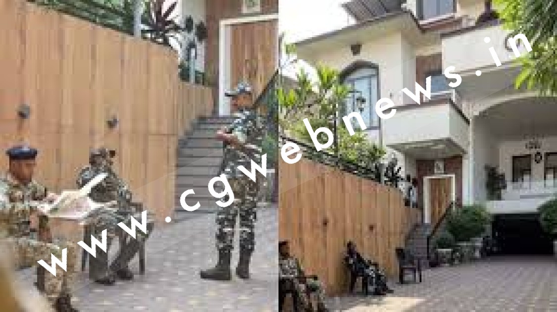 छत्तीसगढ़ के बड़े हवाला कारोबारियों के घर ED की दबिस , आधा दर्जन ठिकानों पर कार्यवाही जारी