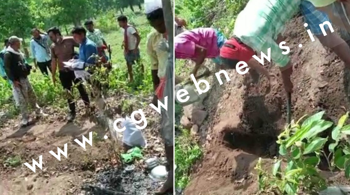छत्तीसगढ़ - 05 दिन बाद पुलिस ने कब्र से निकाली युवक की लाश , जाने क्या है पूरा मामला