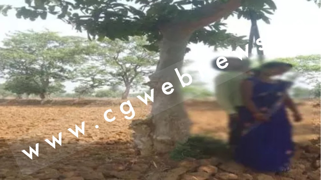 छत्तीसगढ़ - 19 साल के देवर और 24 साल की भाभी ने एक साथ फाँसी लगा कर की खुदकुशी , पुलिस जाँच में जुटी