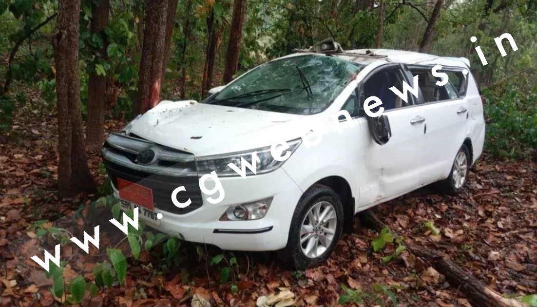 छत्तीसगढ़ - महिला विधायक हुई सड़क हादसे का शिकार , हॉस्पिटल में किया गया भर्ती