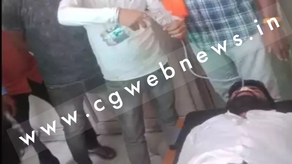 भाजपा किसान मोर्चा के जिला मंत्री ने जहर खा कर की खुदकुशी की कोशिश , हालत नाजुक