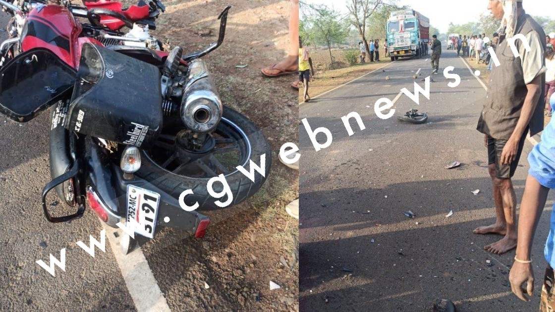 अज्ञात वाहन ने बाईक सवारों को मारी टक्कर , हादसे में तीन युवक की मौत 