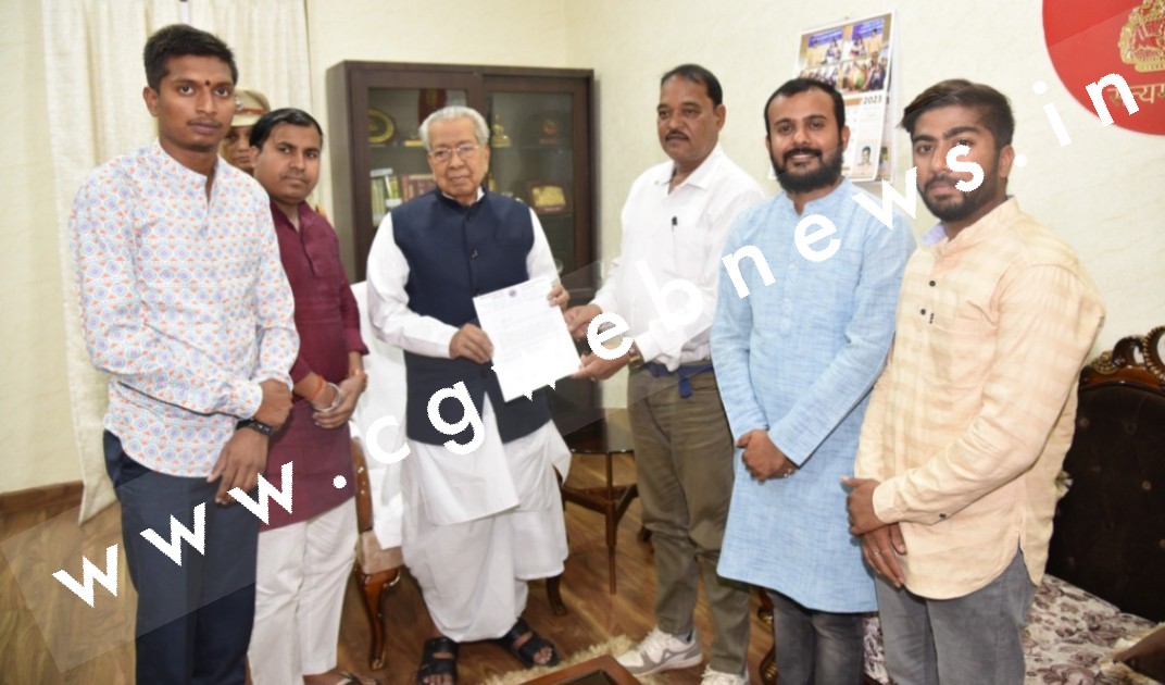 राजभवन तक पँहुचा CGPSC विवाद , ABVP ने गड़बड़ी को लेकर राज्यपाल से की शिकायत