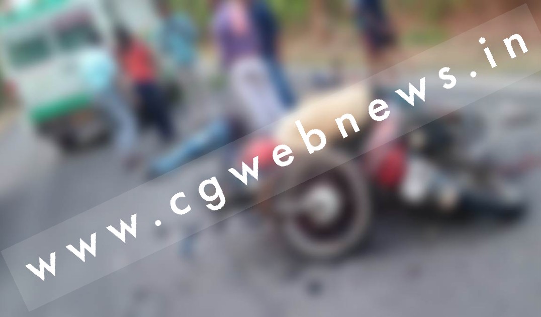 छत्तीसगढ़ में रफ्तार का कहर , दो बाइकों की सीधी टक्‍कर में तीन युवकों की दर्दनाक मौत