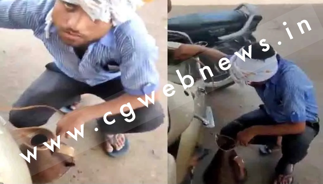 स्कूटी में पेट्रोल भरवाने के बाद जब ग्राहक ने दिया दो हजार का नोट तब पम्प कर्मी ने पाईप डाल कर वापस निकाल लिया पेट्रोल