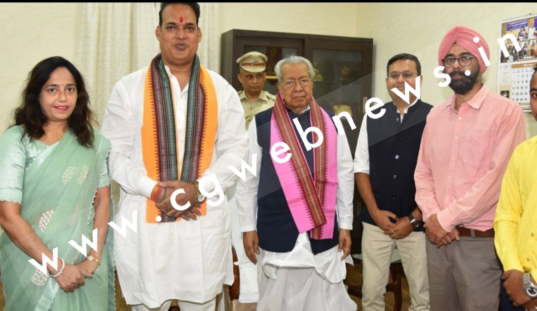 CGPSC विवाद - प्रतिनिधि मंडल ने राज्यपाल बिश्वभूषण हरिचंदन से मुलाकात कर रखी यह 05 मांग