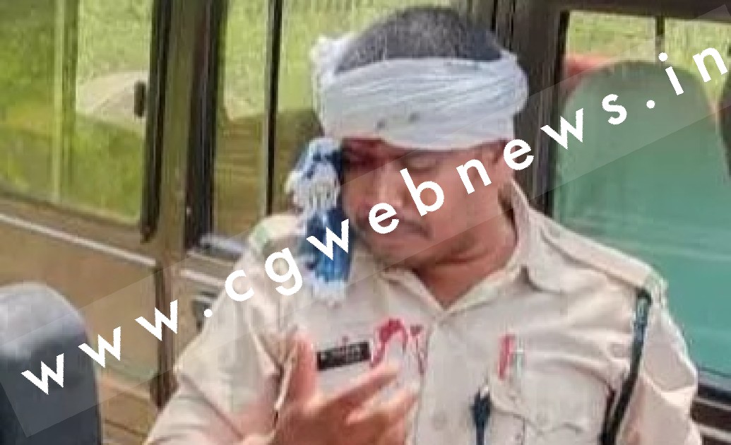 छत्तीसगढ़ - वन विभाग की टीम पर जानलेवा हमला , डिप्टी रेंजर और फॉरेस्ट गार्ड घायल 