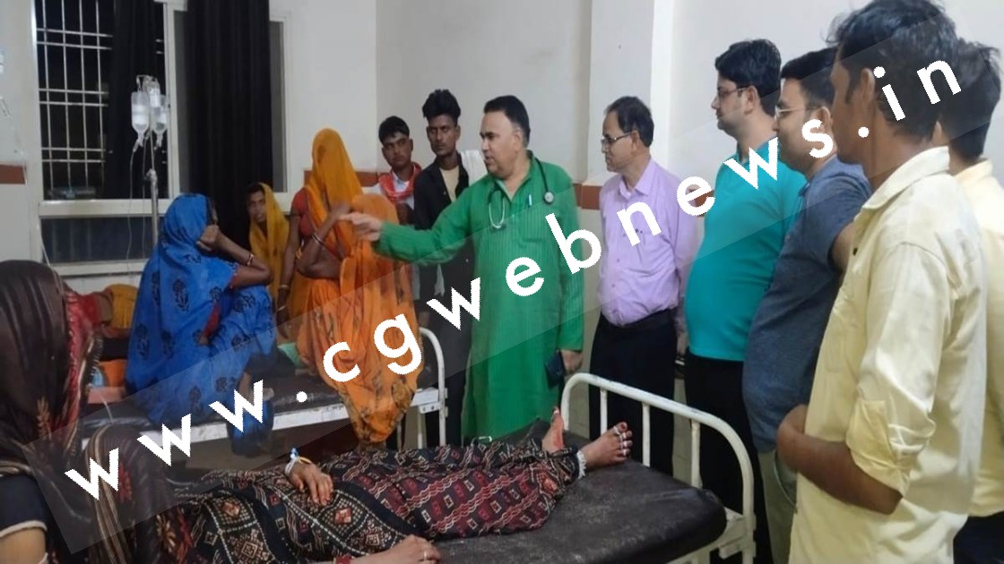 चाट और गुपचुप खाने से 08 बच्चों सहित दर्जन भर बीमार , एक महिला की हालत नाजुक