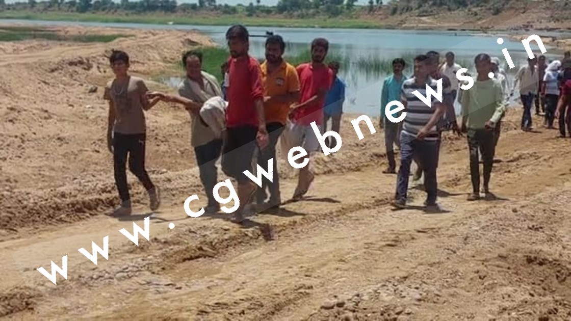 नहाते वक्त नदी में डूबने से तीन युवकों की मौत , काफी मसक्कत के बाद निकाले गए शव