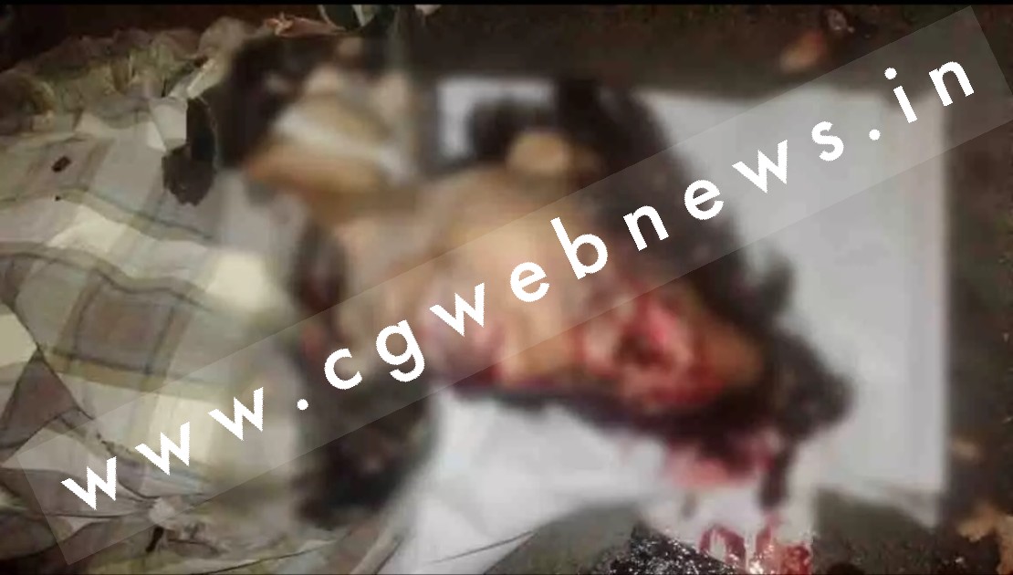 छत्तीसगढ़ - देर रात सड़क हादसा , ट्रक की चपेट में आ कर स्कूटी सवार बुजुर्ग की मौत