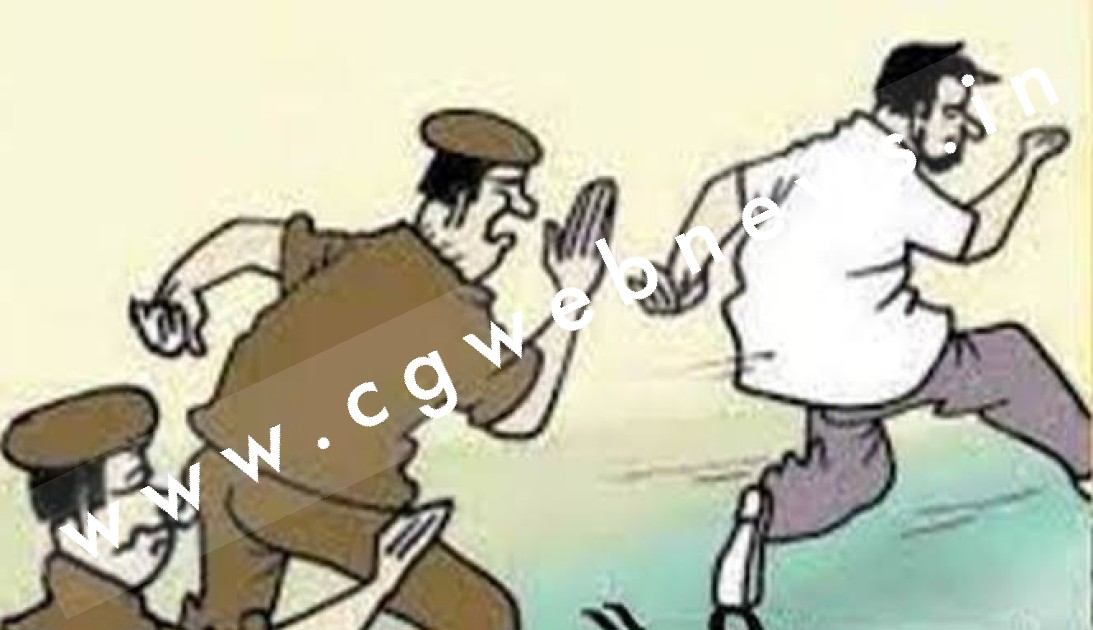 छत्तीसगढ़ - पुलिस को चकमा देकर हॉस्पिटल से रेप का आरोपी फरार , पुलिस तलाश में जुटी