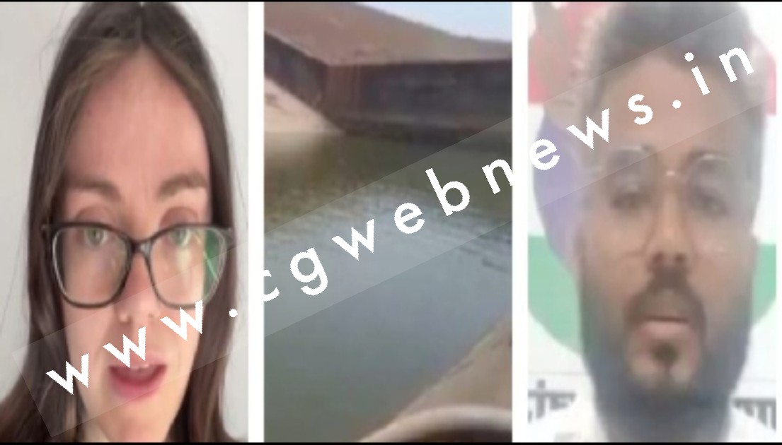 सात समुंदर पार पहुंची 21 लाख लीटर पानी बर्बादी की दास्तां , विदेशी महिला ने वीडियो बनाकर दिखाया आईना