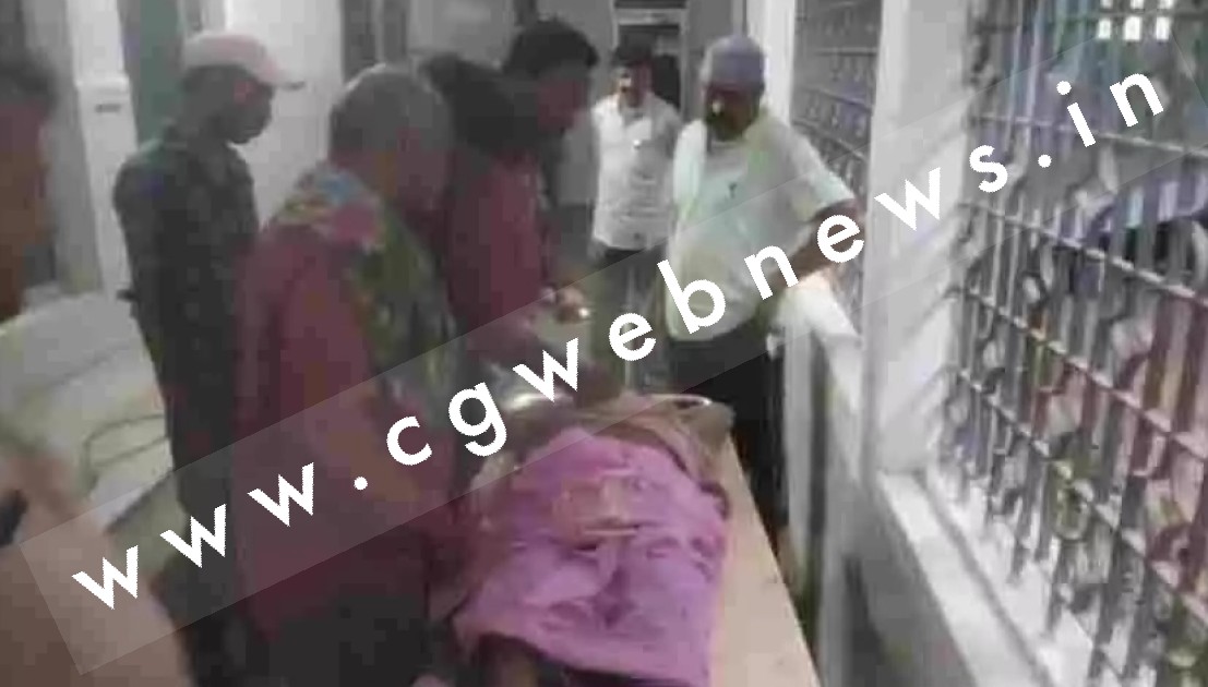 छत्तीसगढ़ - श्रद्धालुओं से भरी पिकअप अनियंत्रित होकर पलटी , हादसे में एक महिला और बच्ची की मौत