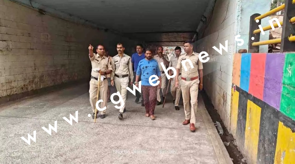 छत्तीसगढ़ - निगरानी शुदा शातिर बदमाश शेख सरवर उर्फ श्रवण गिरफ्तार