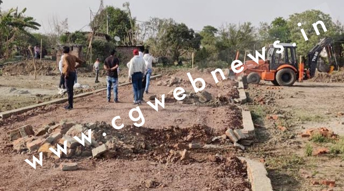 छत्तीसगढ़ - नगर पंचायत उपाध्यक्ष का बेटा फंसा अवैध प्लाटिंग के आरोप में , FIR हुआ दर्ज