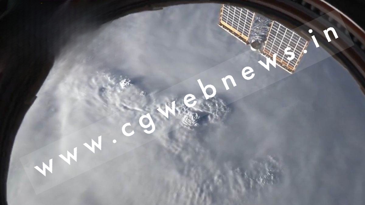 अंतरिक्ष से मिली चक्रवाती तूफान बिपरजॉय की डरावनी तश्वीर , भीतर देखे बिपरजॉय की सेटेलाइट तश्वीर