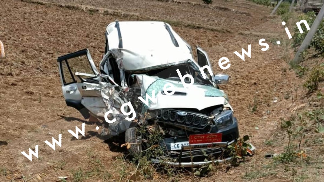 छत्तीसगढ़ - सड़क हादसे में घायल प्रदेश कांग्रेस कमेटी के सचिव गंभीर हालत में अपोलो रिफर