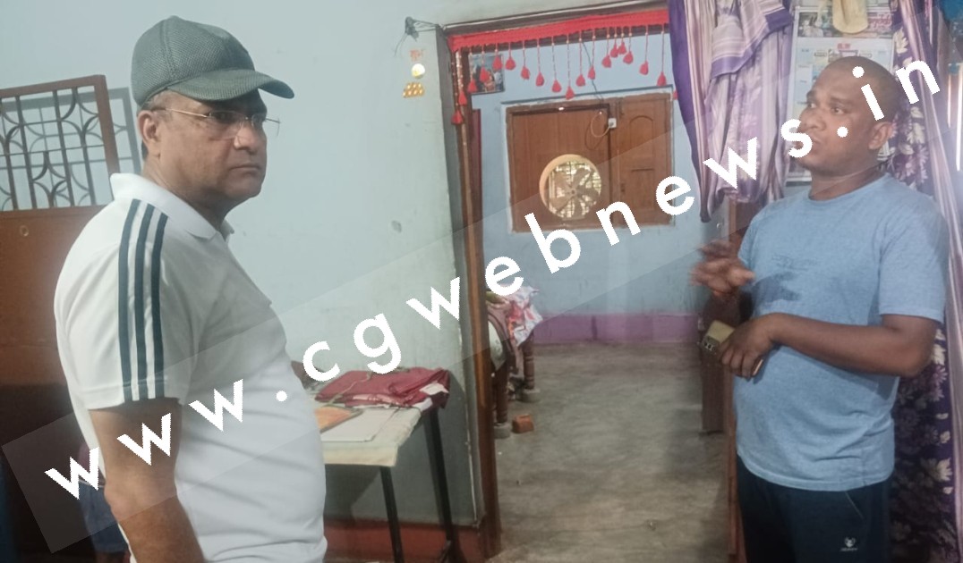 जांजगीर चाम्पा जिले से बड़ी खबर , शिक्षक के घर लाखो की डकैती , 5 से 6 नकाबपोशों ने दिया वारदात को अंजाम