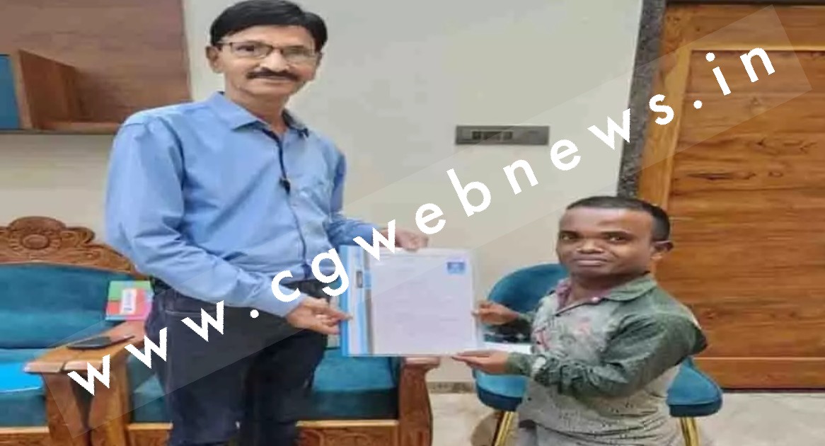 छत्तीसगढ़ - विधानसभा चुनाव लड़ेगा 03 फीट का बल्दू नरेटी , टिकिट के लिए किया आवेदन