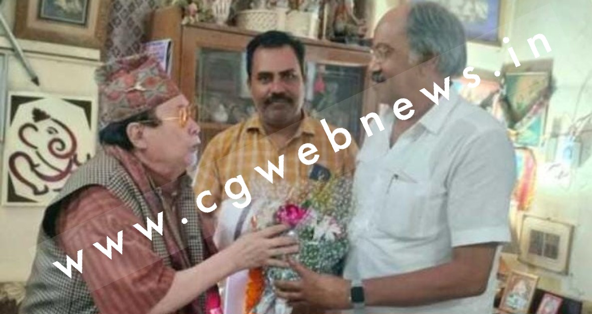 सक्ती - बृजमोहन अग्रवाल और राजा सुरेन्द्र बहादुर की मुलाकात से गरमाई सक्ती की राजनीति