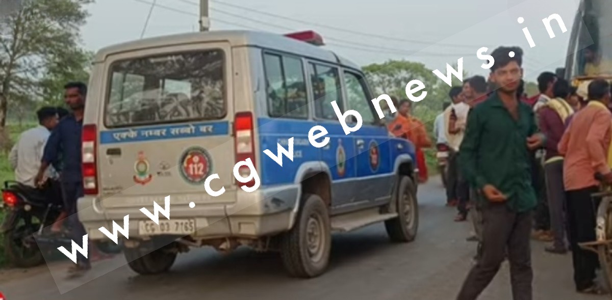 सक्ती - वाहेगुरु बस के चक्के के नीचे आई आंगनबाड़ी कार्यकर्ता , गंभीर रूप में किया गया हॉस्पिटल में भर्ती