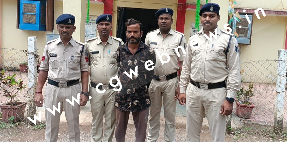 जांजगीर चाम्पा - अधेड़ के अंधे कत्ल की गुत्थी सुलझी , आरोपी ने इस वजह से दिया था वारदात को अंजाम