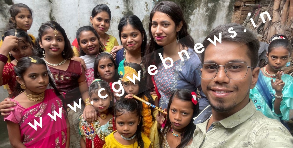 जांजगीर चाम्पा - बेहद खास रहा आर्य संस्कृति सेवा संस्थान चाम्पा का जन्माष्टमी उत्सव 