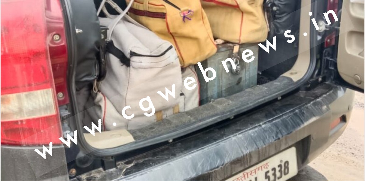 जांजगीर चाम्पा जिले से बड़ी खबर , दो कार से 02 करोड़ का सोना जप्त , चुनावी जेवर होने की आशंका