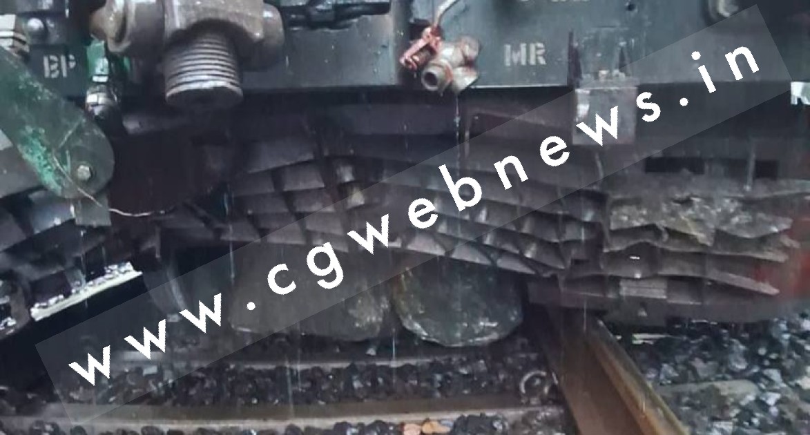 निजामुद्दीन से मिराज जाने वाली दर्शन एक्सप्रेस का इंजन पटरी से उतरा , यात्रियों में मची अफरातफरी