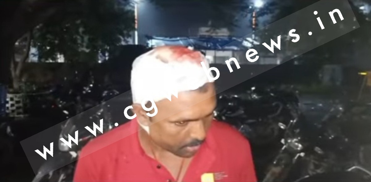 सक्ती - सरपंच पर जानलेवा हमला , पाँच लोगो ने दिया वारदात को अंजाम , सभी आरोपी फरार