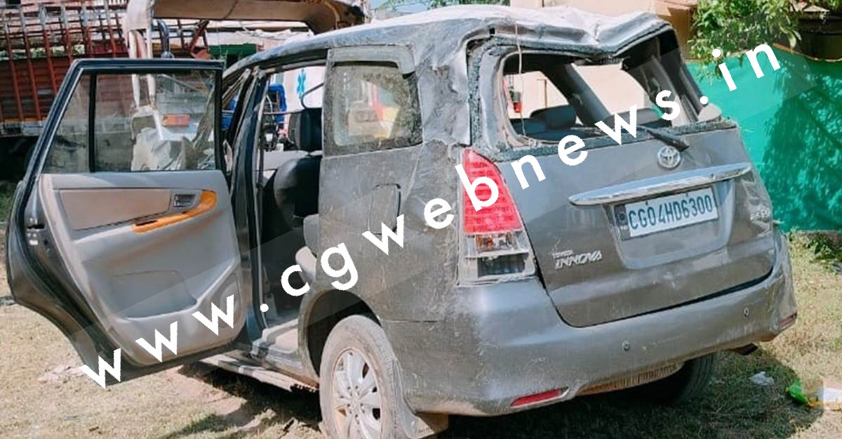 छत्तीसगढ़ के 10 लोग MP में हुए सड़क हादसे का शिकार , एक महिला की मौत और,,