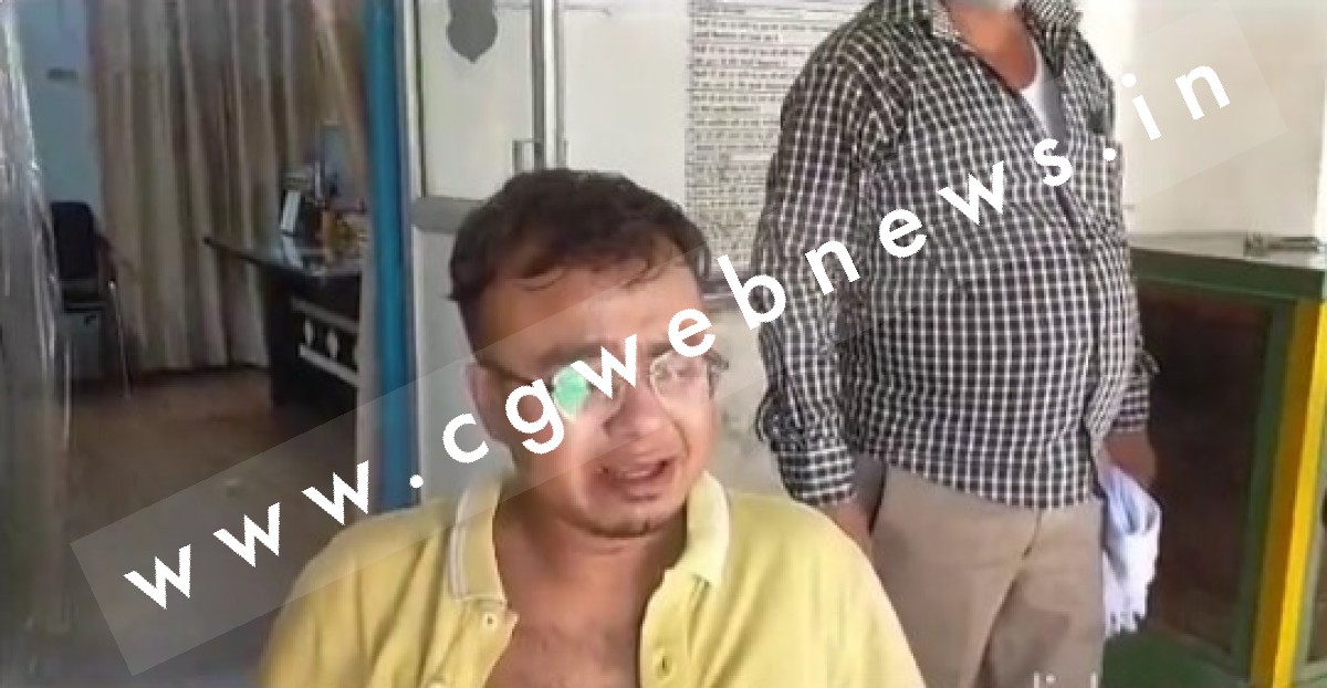 छत्तीसगढ़ - सरकारी डॉक्टर और नर्स के साथ मारपीट , वकील दंपति पर लगा पिटाई का आरोप