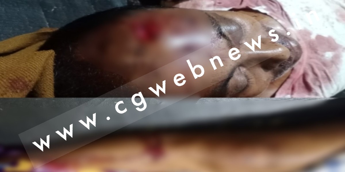 छत्तीसगढ़ - पत्नी ने बेटे के साथ मिलकर पति को उतारा मौत के घाट , गाँव मे मची सनसनी