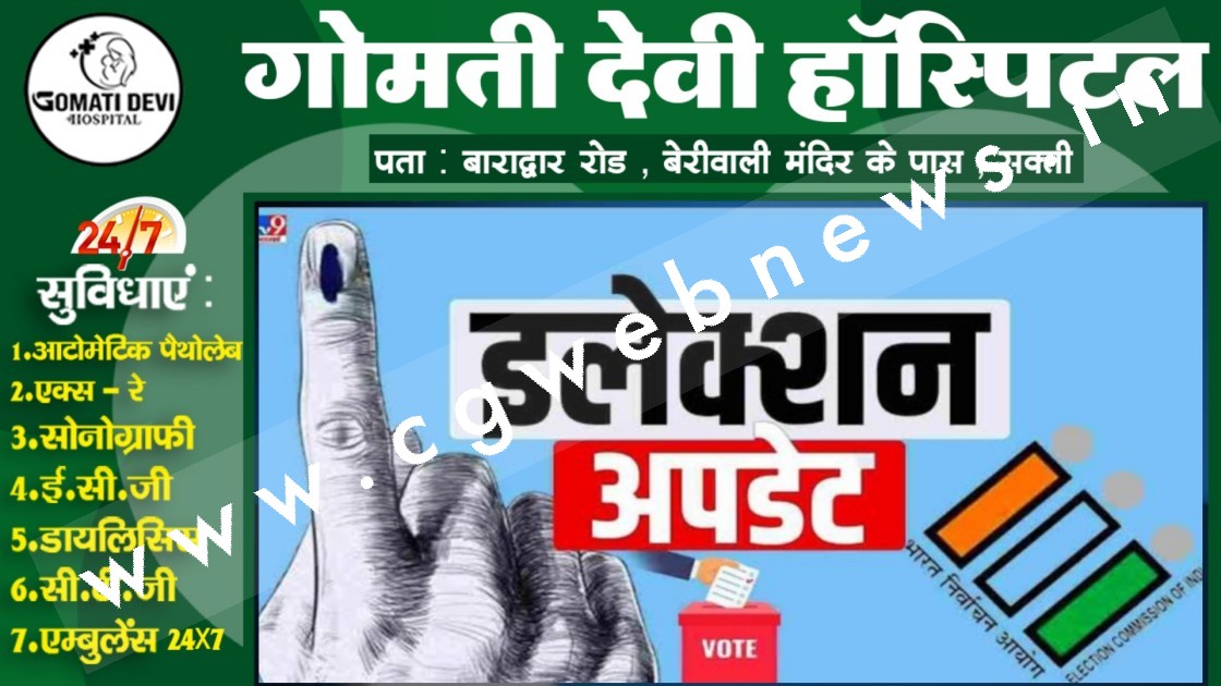 छत्तीसगढ़ - नामांकन का आज पहला दिन , जाने कितने फार्म बिके और कितने नामांकन दाखिल हुए