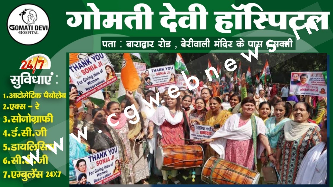 छत्तीसगढ़ - कांग्रेस के महिला नेत्रियों की लग गई लॉटरी , हाईकमान ने महिला नेत्रियों को लेकर किया यह फैसला