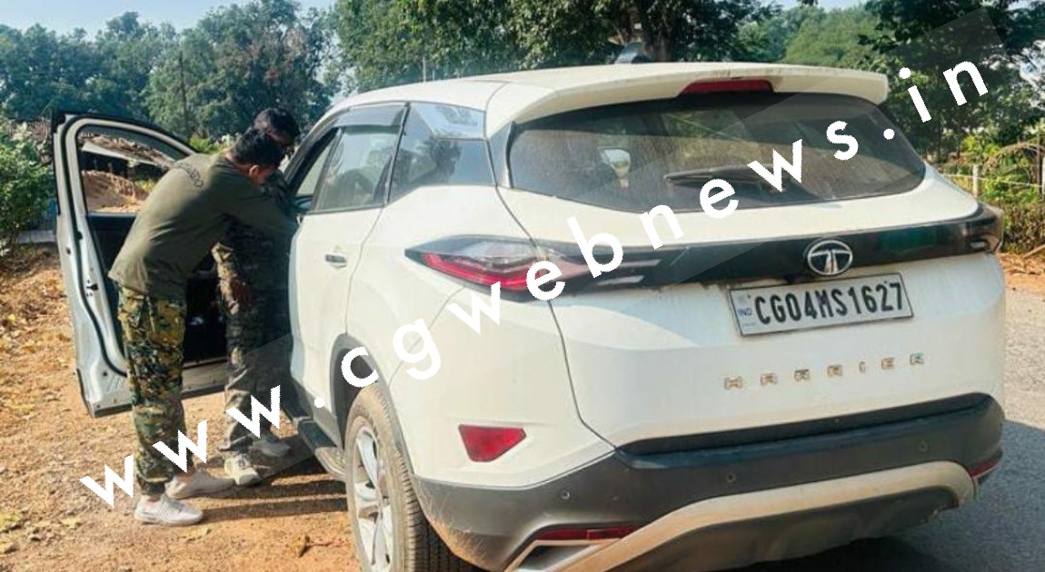 छत्तीसगढ़ - वाहन चेकिंग के दौरान कार से मिले लाखो रुपये , चुनावी रकम होने की आशंका