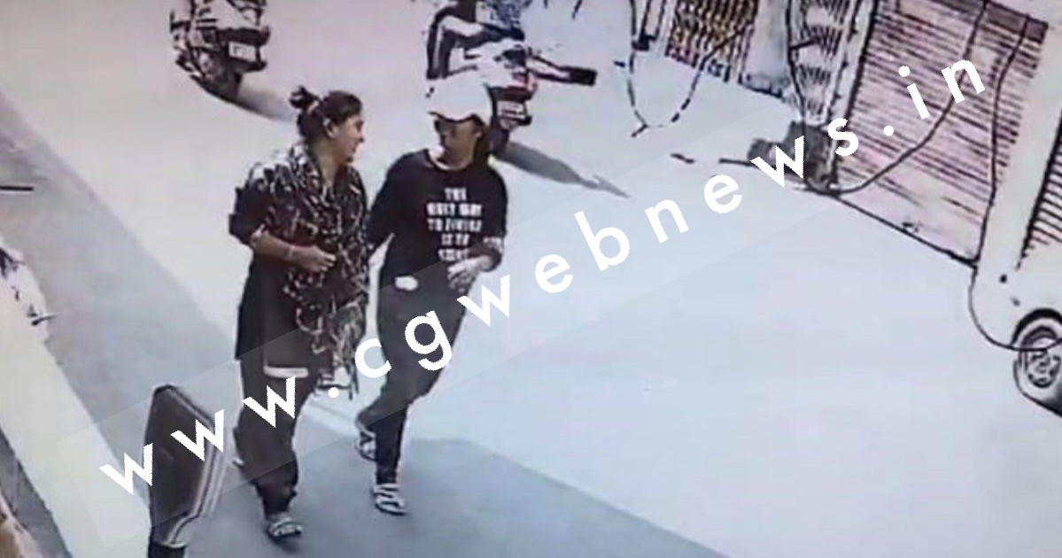 कन्या भोजन कराने का झांसा दे कर दो बच्चियों के अपहरण , CCTV में कैद हुई आरोपी महिला 