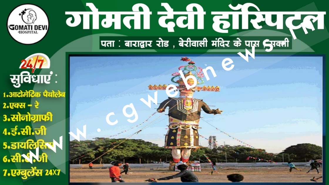 दशहरा मैदान से रावण के पुतले के लिए रखे फटाके हुए चोरी , पुलिस चोरो की तलाश में जुटी