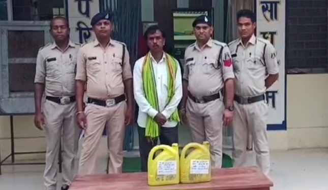 सक्ती - TI प्रवीण राजपूत की एक और बड़ी कार्यवाही , सियाराम को किया रंगेहाथ गिरफ्तार