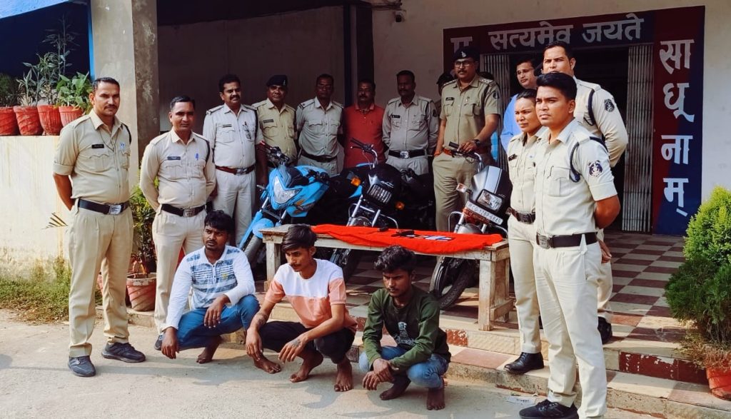 छत्तीसगढ़ - प्रेमिका के महंगे शौक पूरा करने जयसिंह बना लुटेरा , देर रात करता था बड़ा कांड , हुआ गिरफ्तार